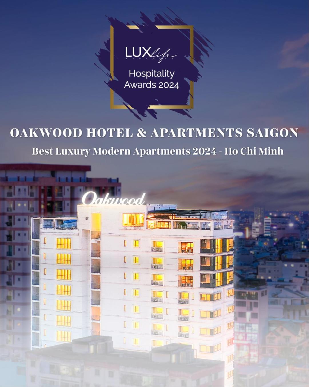 Oakwood Hotel & Apartments Saigon Ho Chi Minh-byen Eksteriør bilde